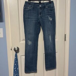 A.N.A. Modern Fit Distressed Jeans